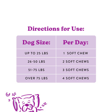 Calming Health Supplement for Dogs