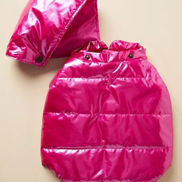 Found My Animal X Anthropologie Puffer Coat With Removable Hood, RaspberryPuffers, Hoodies, CoatsFound My AnimalS