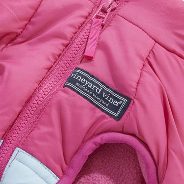 Vineyard Vines X Fma Pet Puffer Jacket, RhododendronVineyard Vines CollectionFound My AnimalXS