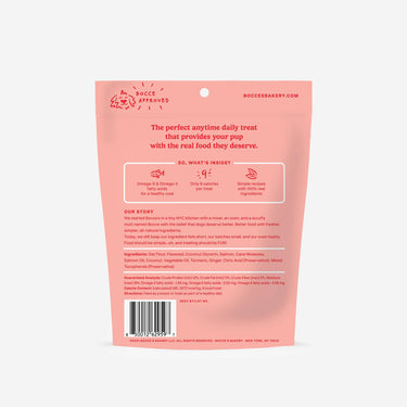 Back side of good hair products used for dogs wellness.