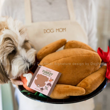 Stuffed Turkey Snuffle Dog Toy-3 in 1 Hide and Seek toy