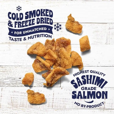 4oz Freeze-Dried Salmon Nuggets for Dogs, 4oz
