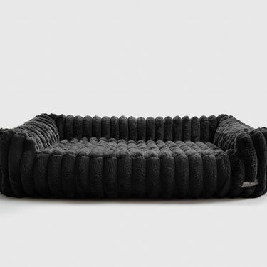 Corduroy Black Big Dog XL Ortho Lounge