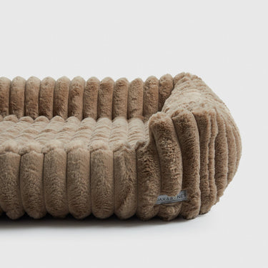 Corduroy Taupe Big Dog XL Ortho Lounge