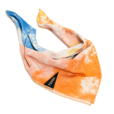 Found My Animal Soleil Tie Dye Dog Bandana