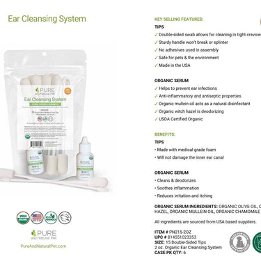Ear Cleansing Systems (Dogs or Cats)