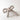 NOU // Gray // Crinkle clusters // ENRICHMENT DOG TOY