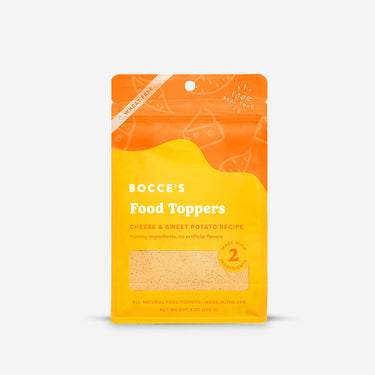 Food Toppers Cheese and Sweet Potato, 8oz Dog Bags