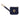 Navy Vintage Suede Poop Bag Pouch