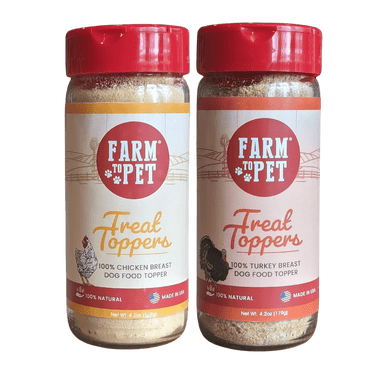 Chicken & Turkey Dog Food Topper Bundle