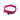 Pink Washable Velvet Cat & Dog Collar – Matte Black Hardware