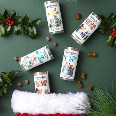 Holiday Mini Tube: Feliz Navidad - Dog Treats