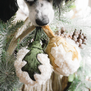 Xmas Bulbs | CHRISTMAS DOG TOY