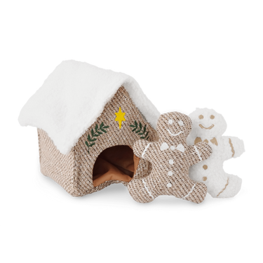 GINGERBREAD HOUSE//ENRICHMENT DOG TOY // HOLIDAY