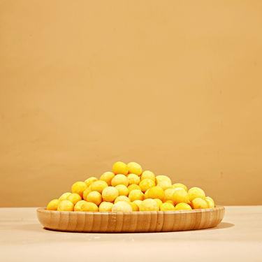 A bowl of egg yolks - AryaSit! Freeze-Dried Egg Yolk: Large