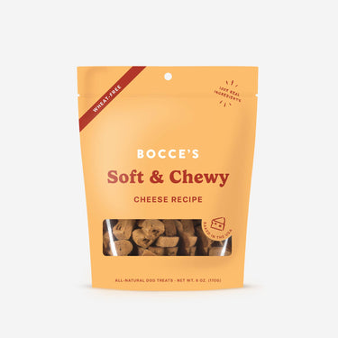 Bocce's Bakery Soft & Chewy Cheese Recipe Dog Treats, 