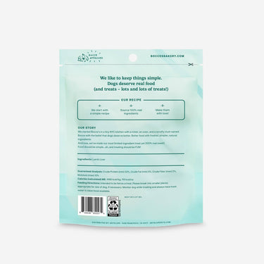 All natural dogs treats- Bocce's Bakery Lamb Liver Freeze-Dried Treats
