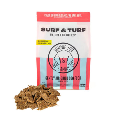 Gently Air-Dried Dog Food -Surf + Turf