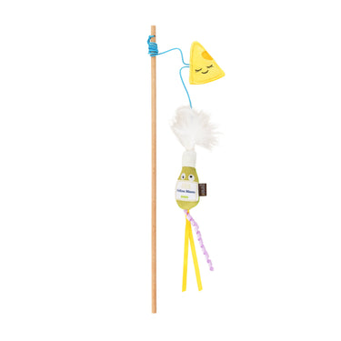 Feline Frenzy Wand Toy - Feline Blanc