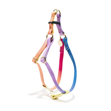 Found My Animal Light Prismatic Cotton Cat & Dog Harness – Colorful, Adjustable & Comfortable for Pets