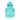 Big Full Heart Animal Hoodie, Aqua + FuchsiaBig Full Heart Animal HoodiesFound My AnimalXS