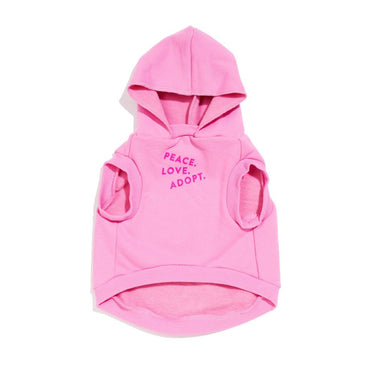 Big Full Heart Animal Hoodie, Candy Pink + MagentaBig Full Heart Animal HoodiesFound My AnimalXS