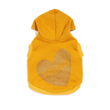 Big Full Heart Animal Hoodie, Mustard Yellow + OliveBig Full Heart Animal HoodiesFound My AnimalXS