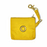 Bright Yellow Waxed Canvas Poop Bag PouchPoop Bag PouchesFound My Animal