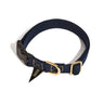 Found Classic Cotton Dog Collar | Navy | *Embroidery Options AvailableDog CollarsFound My AnimalXS