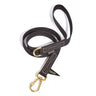 Found Classic Cotton Dog Leash | Black | *Embroidery Options AvailableStandard 5ft LeadsFound My AnimalS