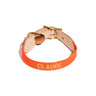 Found Classic Cotton Webbing Dog Collar | Orange | *Embroidery Options AvailableDog CollarsFound My AnimalXS