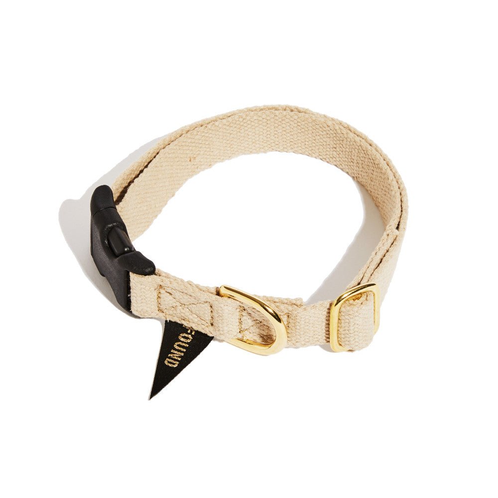 Found Classic Hemp Dog Collar | Natural *Embroidery Options AvailableDog CollarsFound My AnimalXS