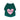 Found My Animal Big Full Heart Animal T-Shirt, Hunter Green + Candy PinkBig Full Heart Animal T-ShirtsFound My AnimalXS