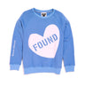 Found My Animal Big Full Heart Sweatshirt, Periwinkle + Light PinkBig Full Heart SweatshirtsFound My AnimalXS