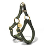 Found My Animal Olive Cotton Dog & Cat Harness – Adjustable, Durable & Comfortable for Pets