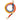 Coiled Found My Animal Soleil Cotton Rope Dog Leash with vibrant sunset-inspired hues, solid brass bolt snaps, and a handcrafted design