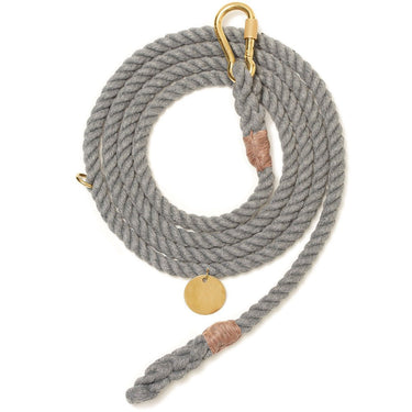 Gray Up-Cycled Rope Horse Lead, StandardHorse LeadsFound My Animal