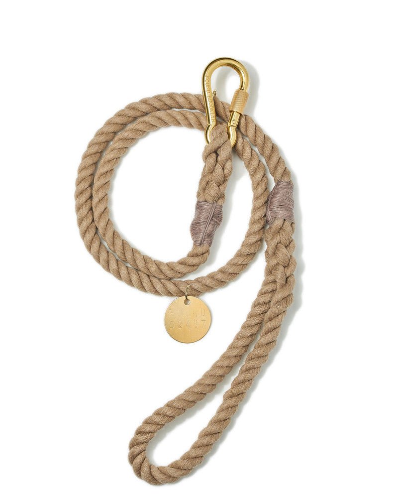 Natural Rope Dog Leash, Standard – Found My Animal