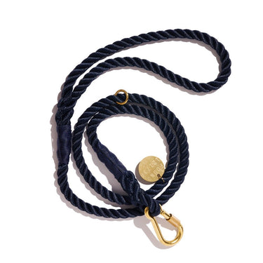 Navy Rope Leash, StandardStandard 5ft LeadsFound My AnimalS