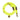 "Neon Yellow Rope Dog Leash by Found My Animal, handcrafted from marine-grade rope with adjustable solid brass bolt snaps for strength and security."

