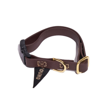 New! Water Resistant Cat & Dog Collar, BrownDog CollarsFound My AnimalXS