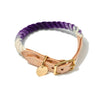 Purple Ombre Cotton Rope Cat & Dog CollarDog CollarsFound My AnimalXS